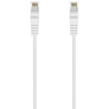Aisens Cable de Red Latiguillo RJ45 LSZH CAT.6A UTP AWG24 Blanco 25 cm